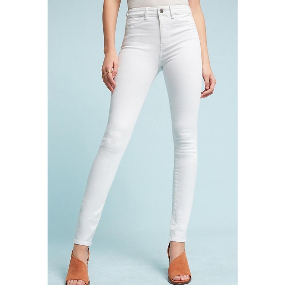 NEW $225 Anthropologie x M.i.h. Bodycon Mid-Rise Skinny Jeans Size 29